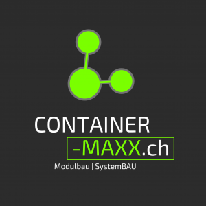 Logo System Bau mit Container